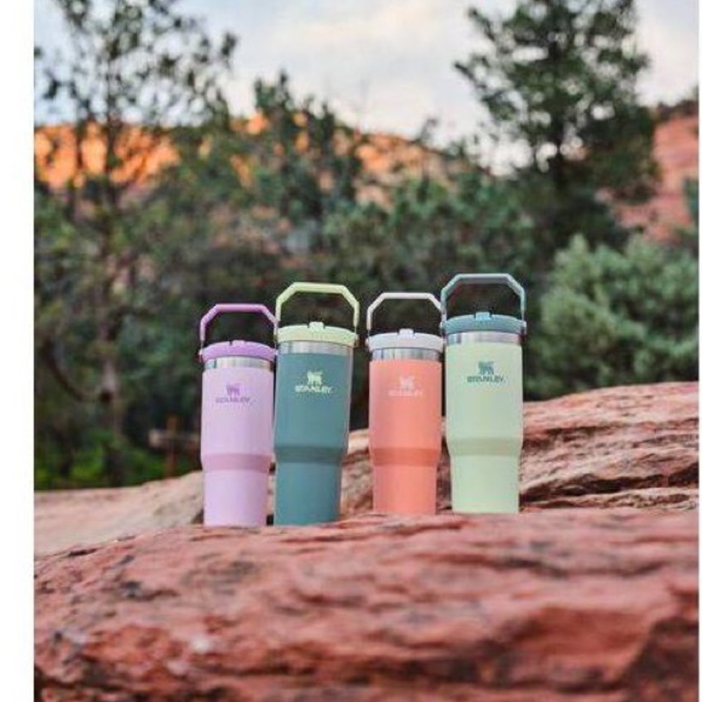 🎉LAST PIECE🎉NWT Stanley‎ Iceflow Flip Straw 30 oz Tumbler Tulle - Picture 5 of 12